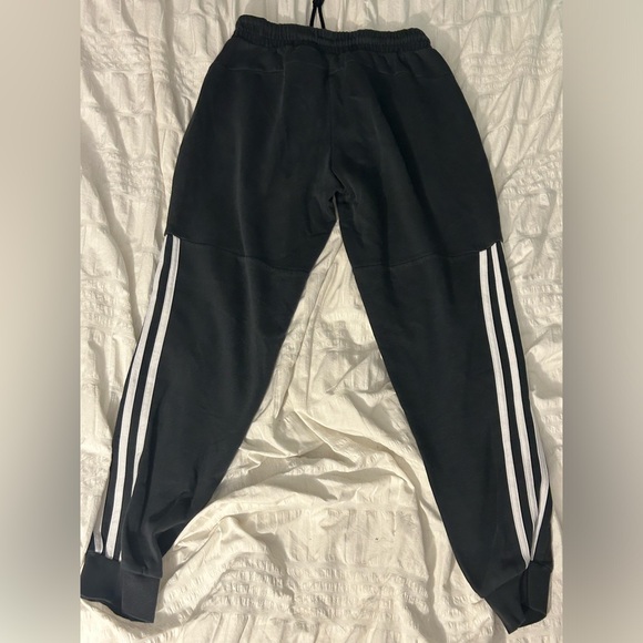 Adidas Sweatpants Black 3 Striped - Picture 2 of 6